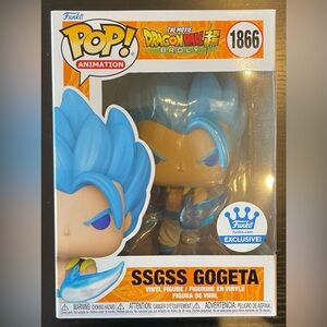 Funko POP! Dragon Ball Super SSGSS Gogeta #1866 Exclusive